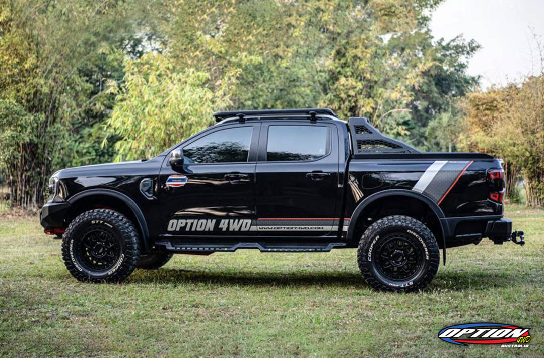 V2 SIDE STEPS - FORD RANGER NEXT GEN (MY22+) – OPTION 4WD